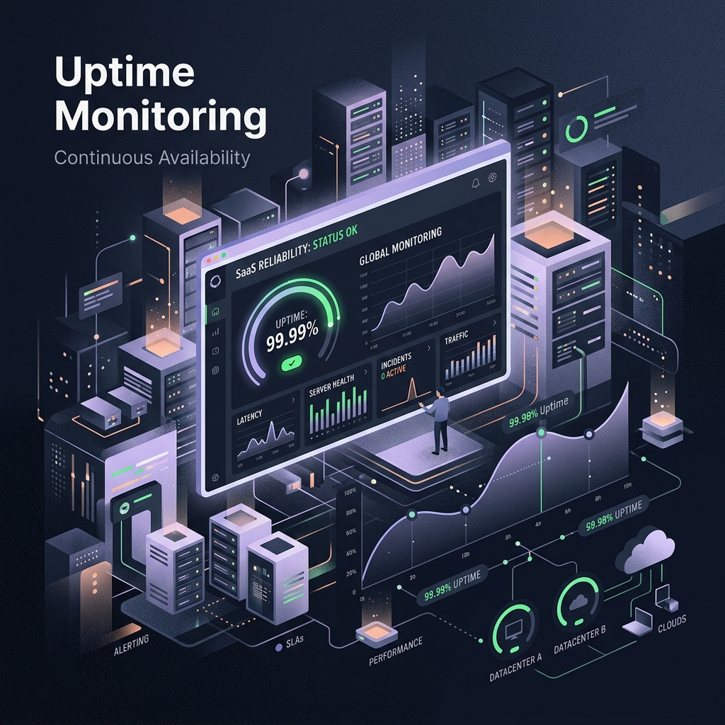 SaaS reliability and uptime monitoring
